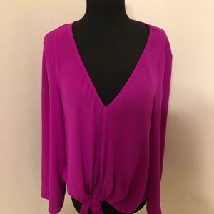 Blouse open sleeve